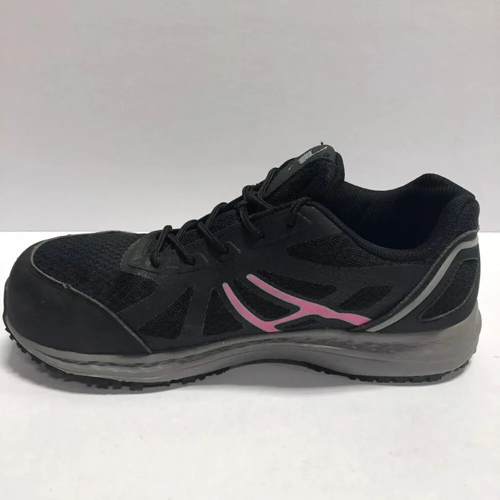 Hoss Women’s Express, Composite Toe Sneakers Black, Size 9M